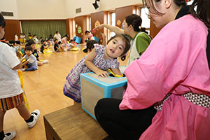 エンゼル七夕まつり　おかしのつかみどり・的あて・わなげ　年長・ぺんぎん　　NO.1