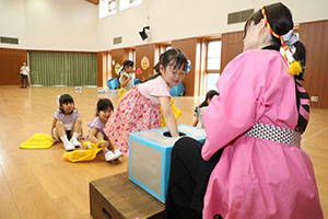 エンゼル七夕まつり　おかしのつかみどり・的あて・わなげ 　年中・　ひよこ・あひる　 NO.2