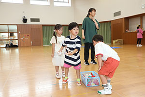 エンゼル七夕まつり　おかしのつかみどり・的あて・わなげ 　年中・　ひよこ・あひる　 NO.2