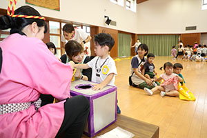 エンゼル七夕まつり　おかしのつかみどり・的あて・わなげ 　年中 ・ひよこ・あひる　NO.1