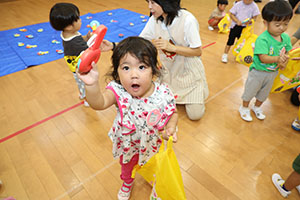 エンゼル七夕まつり　おかしのつかみどり・的あて・わなげ 　年中 ・ひよこ・あひる　NO.1