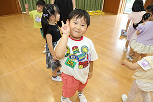 エンゼル七夕まつり　おかしのつかみどり・的あて・わなげ 　年中 ・ひよこ・あひる　NO.1