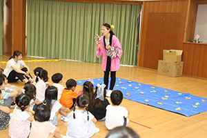 エンゼル七夕まつり　おかしのつかみどり・的あて・わなげ 　年中 ・ひよこ・あひる　NO.1