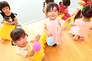 エンゼル七夕まつり　ヨーヨーすくい　年少