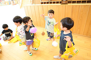 エンゼル七夕まつり　ヨーヨーすくい　年少