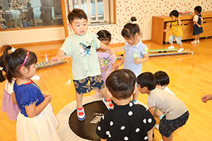 エンゼル七夕まつり　ヨーヨーすくい　年少