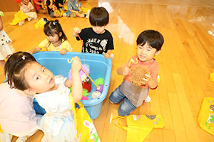 エンゼル七夕まつり　ヨーヨーすくい　年少