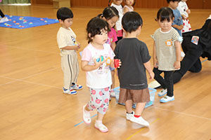 エンゼル七夕まつり　おかしのつかみどり・的あて・わなげ 　年少　 NO.2