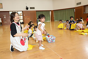 エンゼル七夕まつり　おかしのつかみどり・的あて・わなげ 　年少　 NO.2