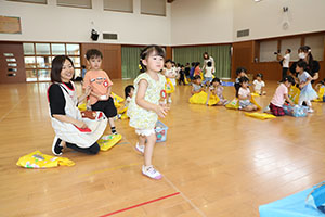 エンゼル七夕まつり　おかしのつかみどり・的あて・わなげ 　年少　 NO.2
