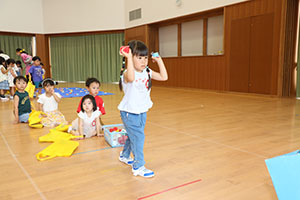 エンゼル七夕まつり　おかしのつかみどり・的あて・わなげ 　年少　 NO.2
