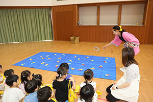 エンゼル七夕まつり　おかしのつかみどり・的あて・わなげ 　年少　 NO.2