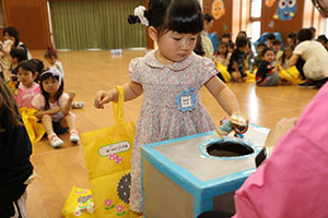 エンゼル七夕まつり　おかしのつかみどり・的あて・わなげ 　年少　 NO.1
