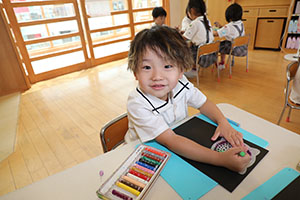 花火の制作　ばら