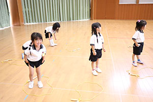 体操教室　ー跳び箱ー　ひまわり