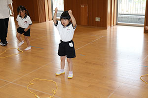 体操教室　ー跳び箱ー　たんぽぽ