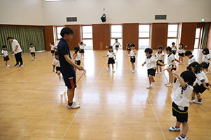 体操教室　ー跳び箱ー　たんぽぽ