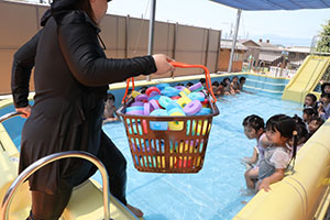 プール活動！楽しかったね！　ひまわり