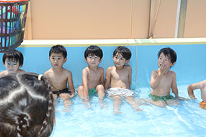 プール活動！楽しかったね！　ひまわり