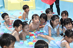 プール活動！楽しかったね！　ひまわり