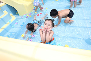 プール活動！楽しかったね！　ひまわり