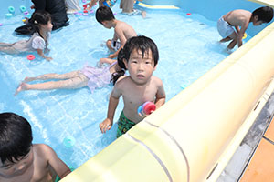 プール活動！楽しかったね！　ひまわり