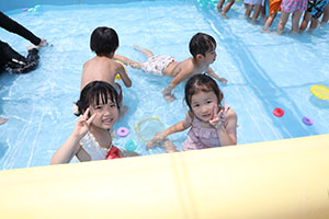 プール活動！楽しかったね！　ひまわり