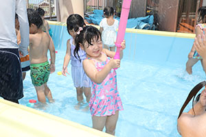プール活動！楽しかったね！　ひまわり