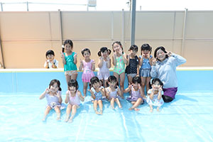 プール活動！楽しかったね！　ばら