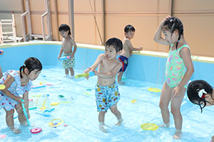 プール活動！楽しかったね！　ばら