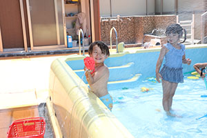 プール活動！楽しかったね！　ばら