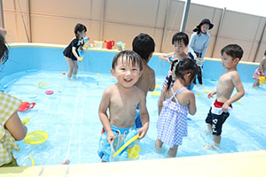 プール活動！楽しかったね！　すみれ