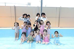 プール活動！楽しかったね！　すみれ