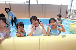 プール活動！楽しかったね！　すみれ