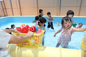 プール活動！楽しかったね！　すみれ