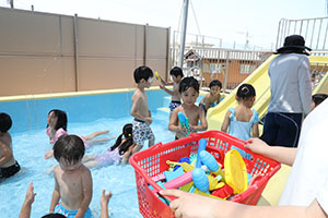 プール活動！楽しかったね！　すみれ
