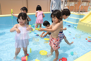 プール活動！楽しかったね！　すみれ