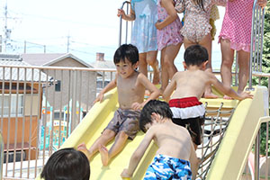 プール活動！楽しかったね！　すみれ