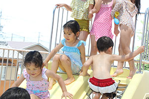プール活動！楽しかったね！　すみれ
