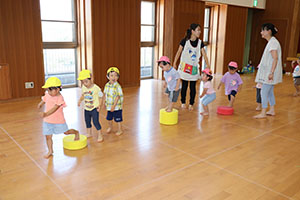 げんきいっぱいサーキット遊び　ひよこ・あひる・ぺんぎん