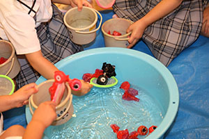 金魚すくいごっこ　ぱんだ