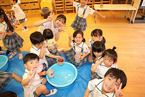 金魚すくいごっこ　ぱんだ