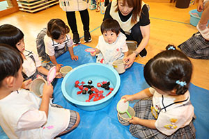 金魚すくいごっこ　ぱんだ