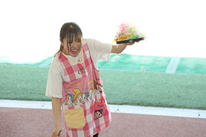 カラフル流しそうめん　楽しかったね！　こあら・ぱんだ