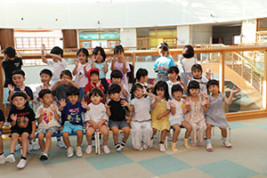 年長お泊り保育1. 　朝の寝顔　ー２日目－　NO．2