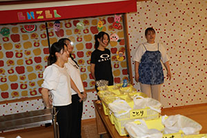 年長お泊り保育3.　みんなで朝ごはん　ー２日目－