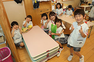 5クラスで自由遊び🎵　年中組