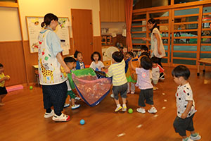 バルーンごっこ　ひよこ