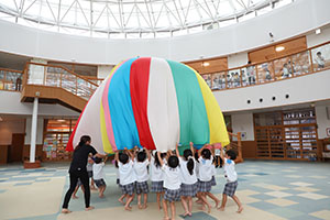 バルーン活動　年長組