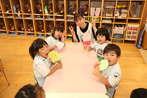 アイスクリームの制作　たんぽぽ